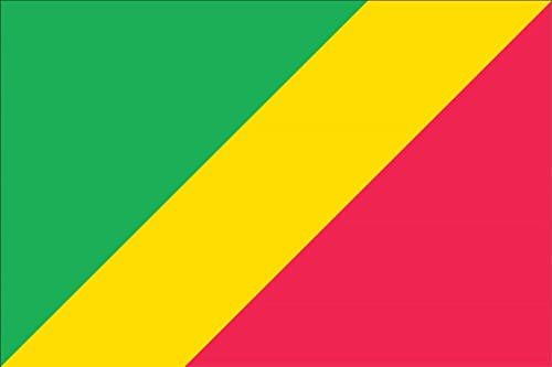 flaggenmeer® Flagge Kongo (Republik) 120 g/m² ca. 120 x 200 cm