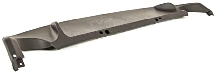 TVP Trade Vehicle Parts.co.uk Compatible With Rear Bumper Spoiler Diffuser Dual Exhaust Mat Black Golf Mk6 GTI/GTD 2009-2012