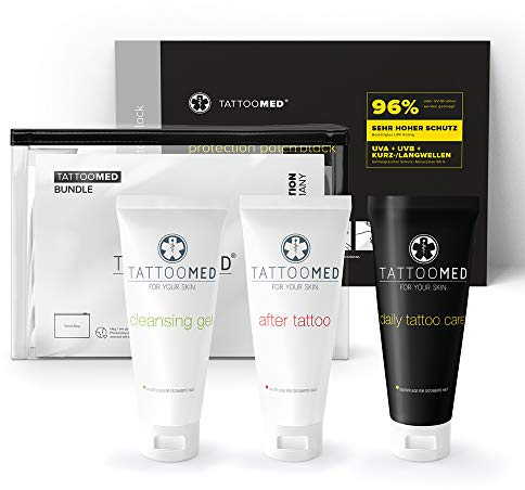 Fresh Care Package No. 1 - Vegane Pflege & Schutz Bundle Set für Frischgestochene Tätowierte Haut