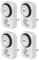Goobay Zeitschaltuhr Analog mechanischer Timer für die Steckdose (4er Pack)