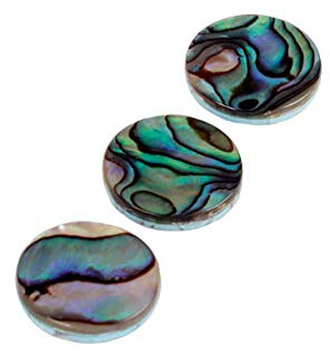 Trompeten Finger Knöpfe, 3 Stücke Trompetenknöpfe Fingerschlüssel Ventilschraube Reparatur Teile für Trompetenliebhaber mit Abalone Shell