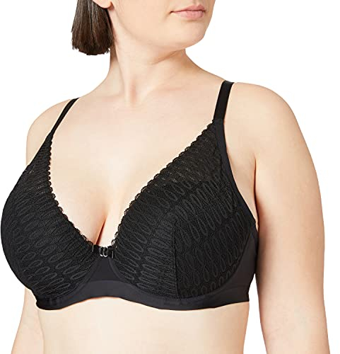 Triumph Womens Aura Spotlight Wp Wired Padded Bra, Black, 36C UK