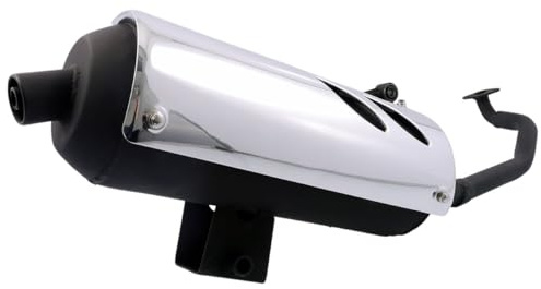 Auspuff STANDARD kompatibel für BAOTIAN BT125T-12 BENZHOU YY125T-6 11 FLEX-TECH Topspeed 125