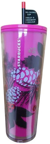 Starbucks Verre à changement de couleur rose baie 2021 710 ml