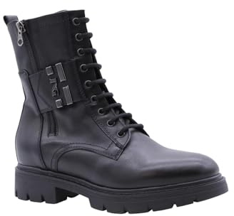 Nero Giardini I411862D Anfibi Donna in Pelle - Nero 36 EU