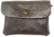 Portamonete in Pelle Donna Porta Carte borsello portafogli piccolo (Oro Scuro Metallico)