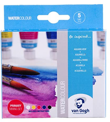 Talens Van Gogh 20820115 Aquarellfarben-Mischset, 5 x 10 ml