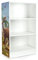 Leomark Universal Weiß Bücherregal - Oslo - Holzregal für Kinderzimmer, höhenverstellbare Einlegeböden, 60 x 33 x 115 (H) cm (Jura-Dino)
