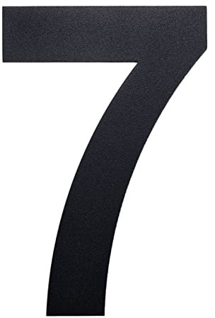 nanlyiau Numeri civici RAL 7016 6in/15.3cm Numero Numero di acciaio Numero civico esterno di acciaio in Solido Acciaio Inossidabile 304,Aspetto Fluttuante (7016 6in7)