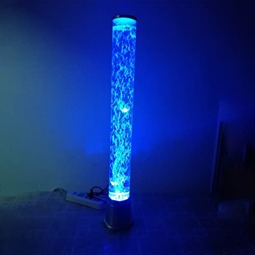 BiiKoon Méduse lumière Bulle Poisson Aquarium Lampe Bulle Colonne d'eau lumière avec 7 Couleurs changeantes Effets de lumière veilleuse for la Maison Bureau Salon décor (Size : 78cm)