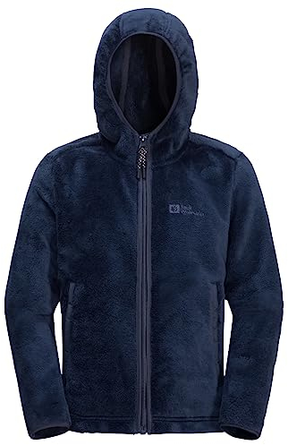 Jack Wolfskin Unisex Kinder Nepali Jacket K Fleece-Jacke, Night Blue, 152