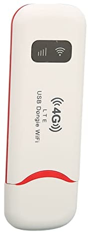 Akozon Enrutador WiFi Portátil con Señal Estable de Alta Velocidad, Compatible con hasta 10 Usuarios, WiFi Móvil 4G Alimentado por USB, Hogar, la Oficina,