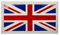 TOPPATCH Reflektierender taktischer Aufnäher, Motiv: Union Jack, britische Nationalflagge, Abzeichen für Kampfsport, Paintball, Militärarmband, Emblem, Moralapplikation, mit Schlaufen und Haken,