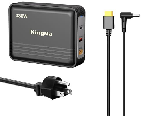 330W ASUS ROG Strix Scar 18 Gaming Laptop Charger, 3-Port PD 3.0 (20V/16.5A) ROG Zephyrus Fast Charging Adapter Compatible with ROG Strix Scar 16/17/18, Zephyrus M16 GV601/Duo 16 GX650