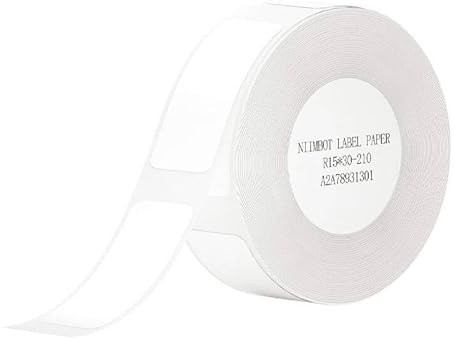 Niimbot Thermoetiketten T – 15 x 30 mm – 210 Stück – weiß