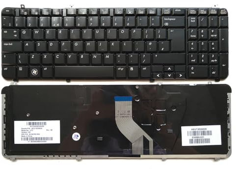 XINDIKBHUB Tastiera per computer portatile HP DV6-1000 DV6-1100 DV6-1200 DV6-1300 DV6-2000 DV6-2100 layout UK