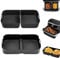 Reusable Air Fryer Liners for Instant VersaZone 8.5L, 3PCS Air Fryer Silicone Liners Reusable Air Fryer Inserts, Air Fryer Accessories Compatible with Instant VersaZone Dual Air Fryer 8.5L