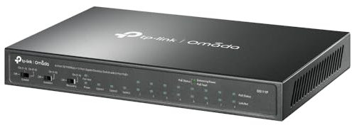 TP Link Switch Omada 10 porte Gigabit con 8 porte PoE