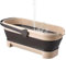 Trapeador con Cubo Plegable - Cubo para Trapeador Pequeño | Cesta Rectangular Práctica para Cubo De Agua para El Hogar, Cubo De Limpieza Y Accesorios De Limpieza De La Casa