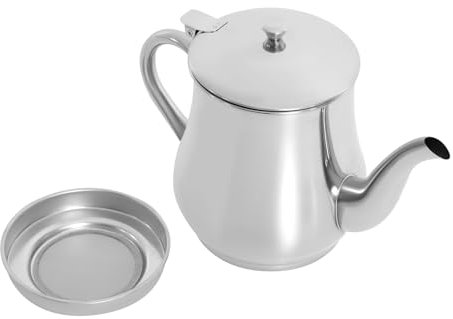 biusgiyeny Ölsieb Topf 48oz Fetttrennkanne Edelstahl Fettkanne Mit Deckel und Sieb Fettabscheider Fett Separator Kann Fettbehälter Fettabschöpfer