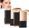 2 in 1- Luxus Anti-Falten Foundation Stick, Doppelkopf Foundation Make-Up Stick, feuchtigkeitsspendende leichte Foundation Stick mit Pinsel (# 01 + # 02)