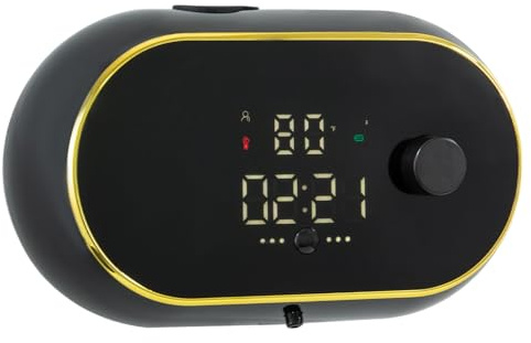 Wandmontage Automatischer Elektrischer Automatischer Seifenspender für Gewöhnliche Handdesinfektionsmittel Schwarz 18.5 * 6.5 * 10.8CM