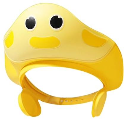 Shower Hat | Cartoon Adjustable Visor Shower Cap Shield,Eye & Ear Protection Bath Visor, Hair Washing Bathing Hat for Kids, Accessories