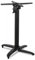 Paris Prix Pied de Table Pliable Johnathon 73cm Noir