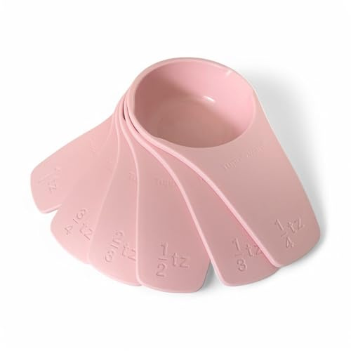 Tupperware Messbecher-Set, 6 Stück, spanische Sprache, (Tz = Tasse) in Rosa