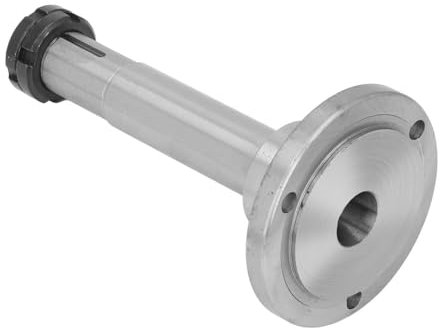 Mini-Drehspindelbaugruppe, 20 Mm Lochdurchmesser, 2 Kontermuttern, 45er Stahl, für 0618 CJ18A 7x12 7x14 Drehmaschinen, Ersetzt Gebrochene Spindel, mit Hoher Festigkeit und Härte