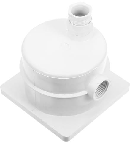 HAKIDZEL Boîte de Jonction Étanche pour Piscine Boîtier Plastique Résistant pour Installation Électrique Extérieure et Éclairage sous Marin Accessoire Polyvalent pour Systèmes de Piscine