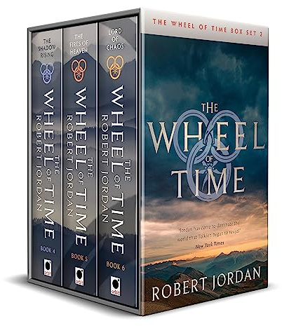 The Wheel of Time Box Set 2: Books 4-6 (The Shadow Rising, Fires of Heaven and Lord of Chaos) (Wheel of Time Box Sets)