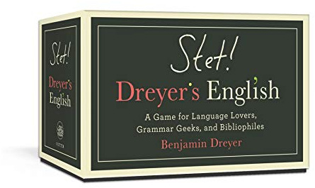 Clarkson Potter STET! Dreyer's English: A Game for Language Lovers, Grammar Geeks, and Bibliophiles