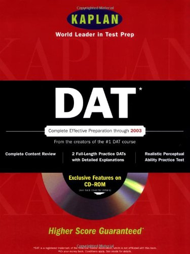 Kaplan DAT with CD-ROM