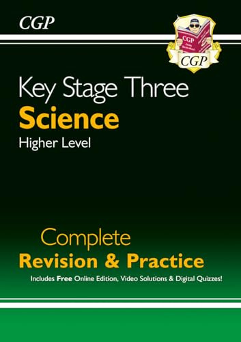 KS3 Science Complete Study & Practice - Higher (with Online Edition) (CGP KS3 Revision & Practice)