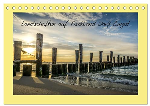 Landschaften auf Fischland-Darß-Zingst (Tischkalender 2026 DIN A5 quer), CALVENDO Monatskalender: Stimmungsvolle Landschaften an der Ostsee (CALVENDO Orte)