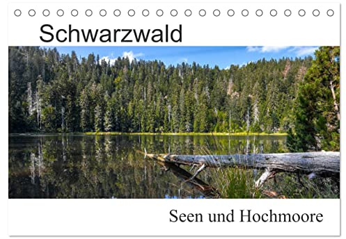 Schwarzwald, Seen und Hochmoore (Tischkalender 2026 DIN A5 quer), CALVENDO Monatskalender: Idyllische Natur im Schwarzwald (CALVENDO Natur)