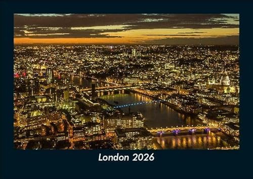 London 2026 Fotokalender DIN A5: Monatskalender mit Bild-Motiven aus Orten und Städten, Ländern und Kontinenten