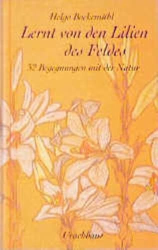 Lernt von den Lilien des Feldes: 52 Begegnungen mit der Natur