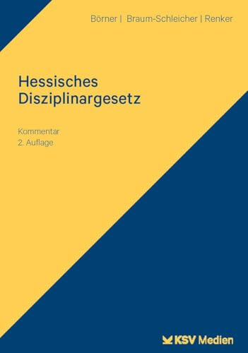 Hessisches Disziplinargesetz: Kommentar
