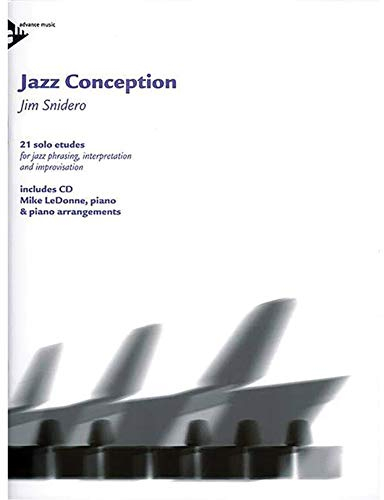 Jazz Conception Piano: 21 solo etudes for jazz phrasing, interpretation and improvisation. Klavier.