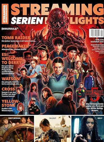 STREAMING SERIEN HIGHLIGHTS: Ausgabe Dezember 2025 (#329)