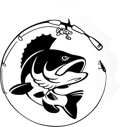 greestick Aufkleber Karpfen 14x14 schwarz by Angler Fisch Carp Sticker Decal Vinyl