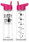 Be-Active Sportflasche | Motivational Sport Trinkflasche BPA-frei Hydrat | Tritan | 750ml Sportflasche | Wasserflasche | Zeitmarkierungen