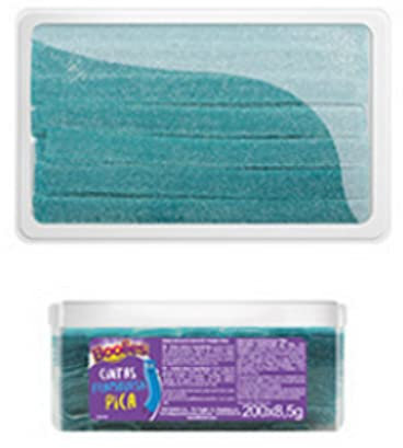 Cinta de Goma Dulce Sabor a Frambruesa Boolies - 200 und