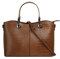 Cluty Handtasche Echt Leder Damen | Made in Italy, Smartphonefach, Damenhandtasche im Kroko-Design, Umhängetasche mit Reißverschluss, Ledertasche mit Henkel | 021168