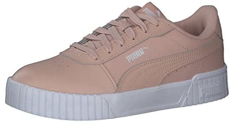 PUMA Carina 2.0 Sneaker, Rose Quartz-Rose Quartz Silver White, 37.5 EU