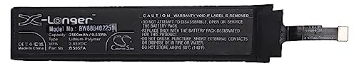 vhbw Akku kompatibel mit Xiaomi Black Shark 3 Pro, 3 Pro 5G, 3 Pro MBU-H0 Handy Smartphone Telefon (2500mAh, 3,85V, Li-Polymer)