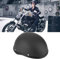 Casco da Moto, Casco da Moto Squisito con Copertura a Metà Teschio, Casco a Mezza Faccia Retrò, Caschi da Moto Powersports FRP, Nero Opaco