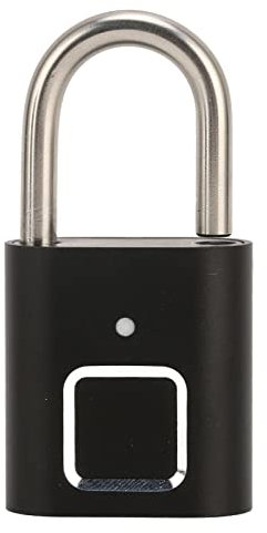 Dioche cadenas à digitale, Cadenas intelligent à digitales, sans clé, étanche, biométrique, antivol, Rechargeable, USB, pour sacs à dos, valises